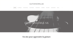 Desktop Screenshot of guitarworklab.se