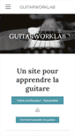 Mobile Screenshot of guitarworklab.se